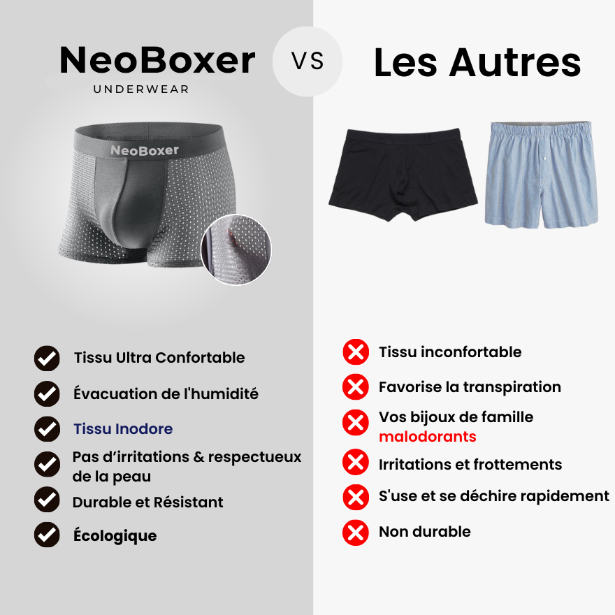 Boxer en fibre de bambou – confort révolutionné tout au long de la journée