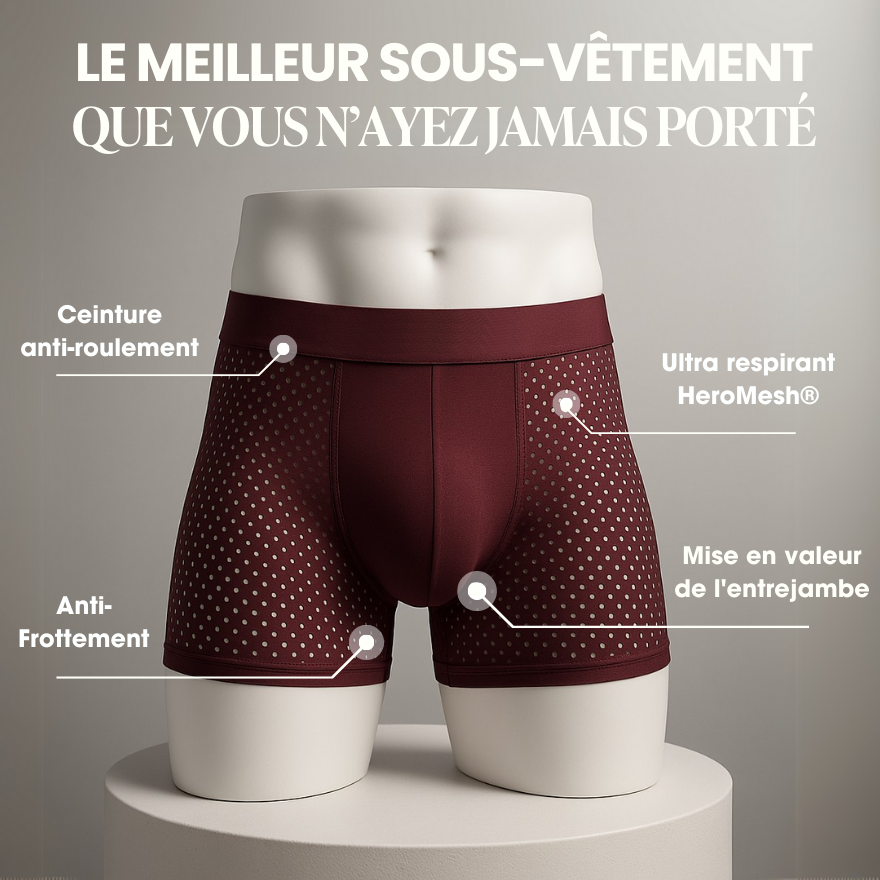 Boxer en fibre de bambou – confort révolutionné tout au long de la journée