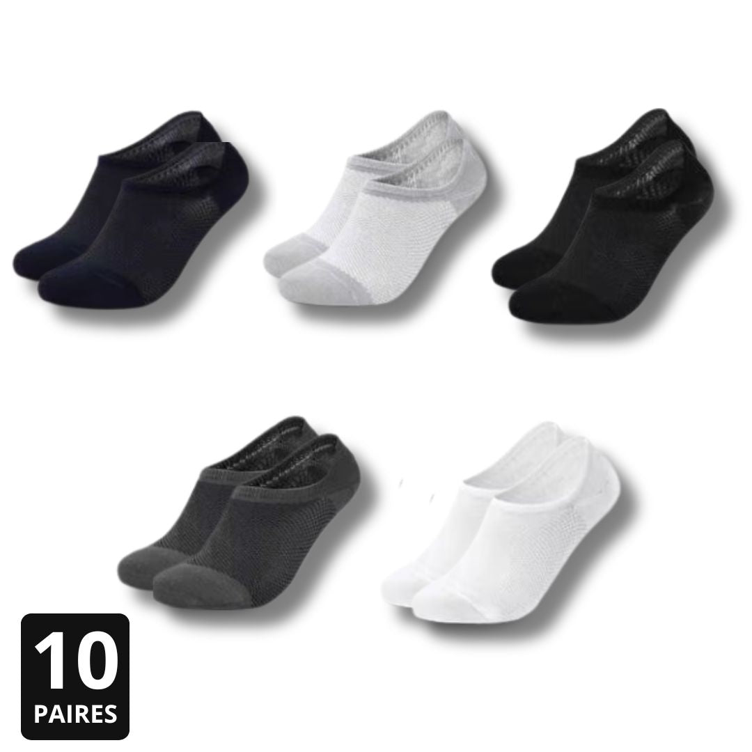 Kit socquettes respirantes | 10-pack